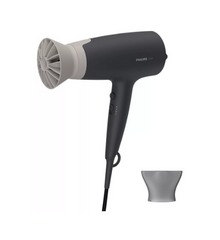 Heated straightening brush