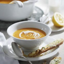 Pumpkin and cumin soup