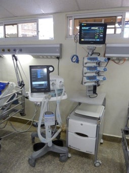 ventilator and patient monitor
